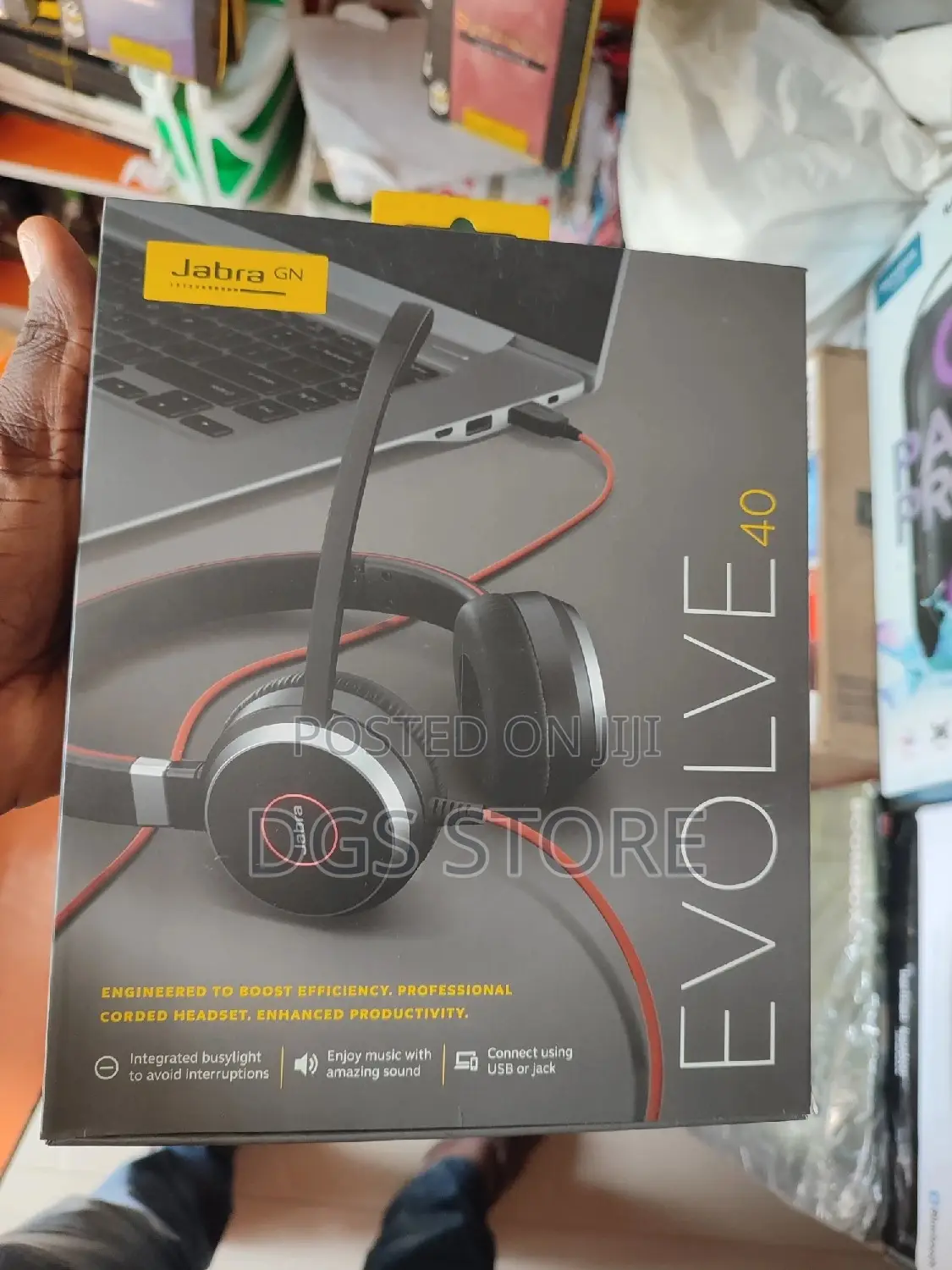 Jabra Evolve 40 UC Headphone