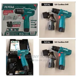 Drill Cordless Drill 12V TOTAL One-Stop Tools Station