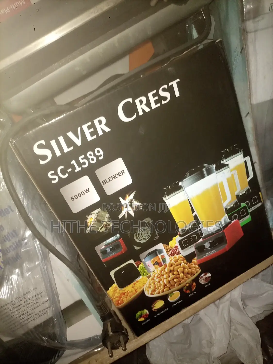 High-Powered Blender for Home and Industrial Use