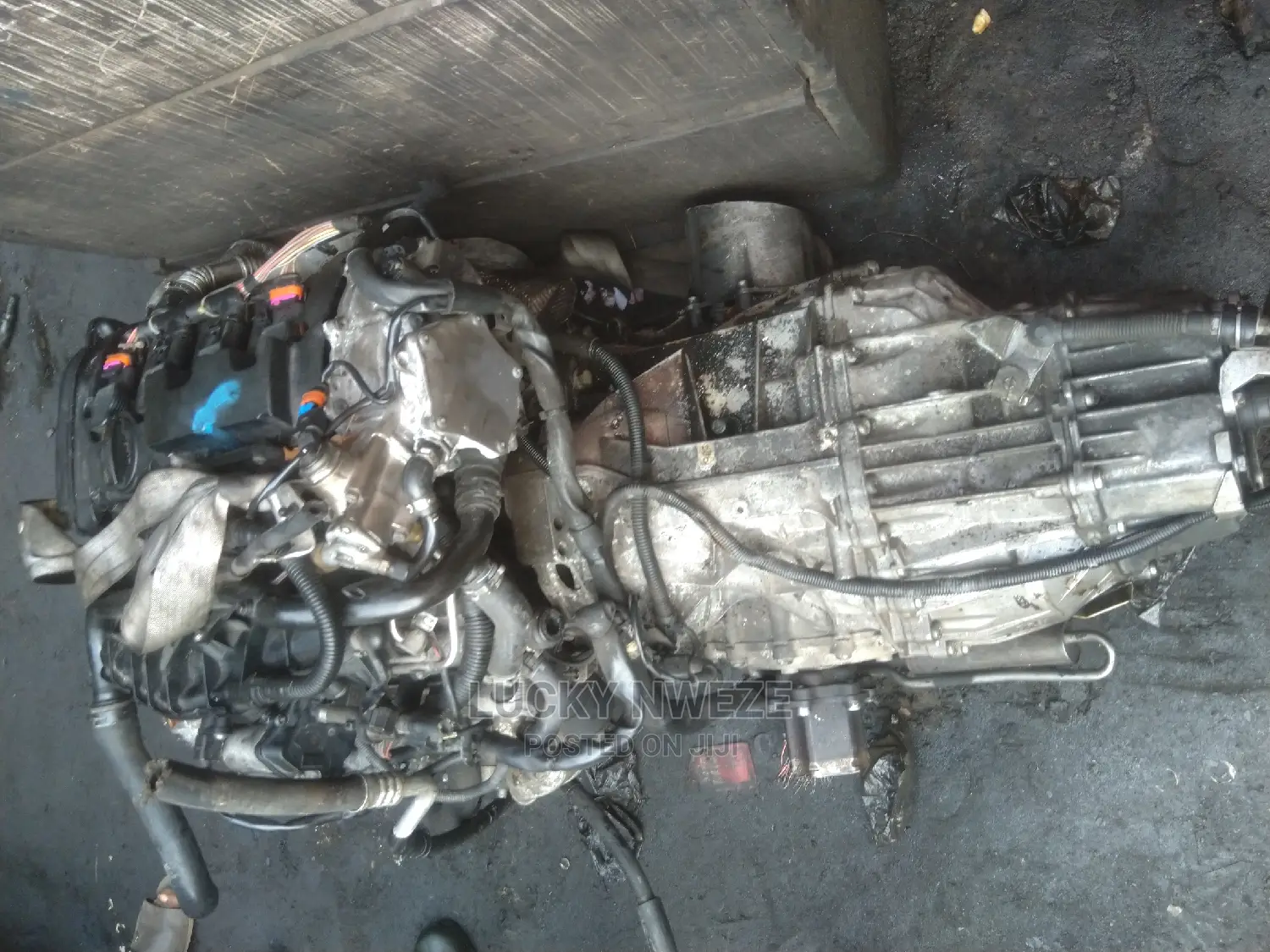 Audi A4 2007 Model Complete Engine.