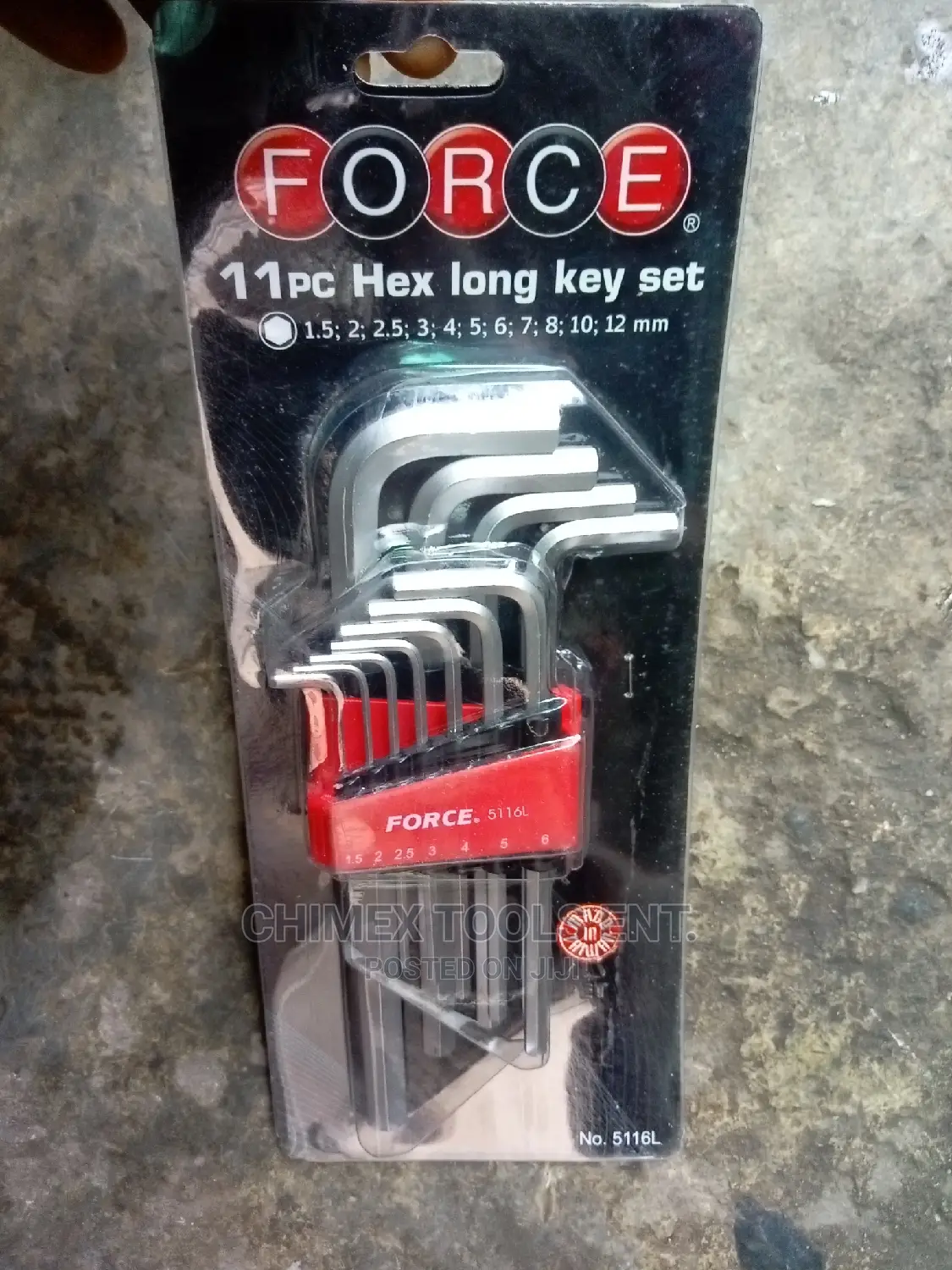 Allen Key Set Force Brand