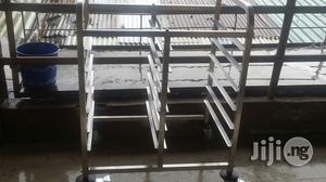 Stainless Steel Service Trolley