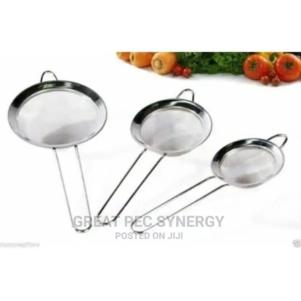 Stainless Steel Strainer - 3 Set