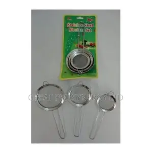 Stainless Steel Strainer - 3 Set