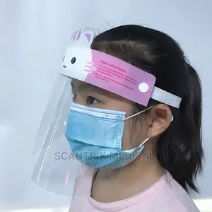 Protective Safety Mask for Children, Transparent Anti-Fog