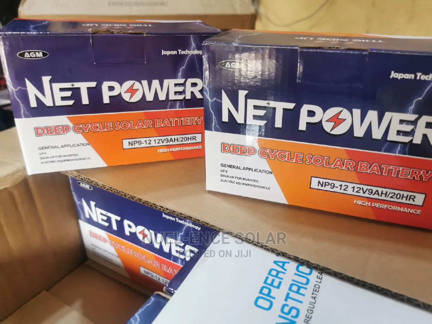 12V 9ah Net Power UPS Battery