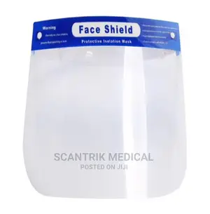 Adult Face Shield With Blue Headband