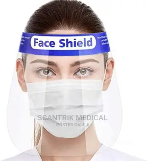 Portable Face Shield Transparent Safety Full Face Cover