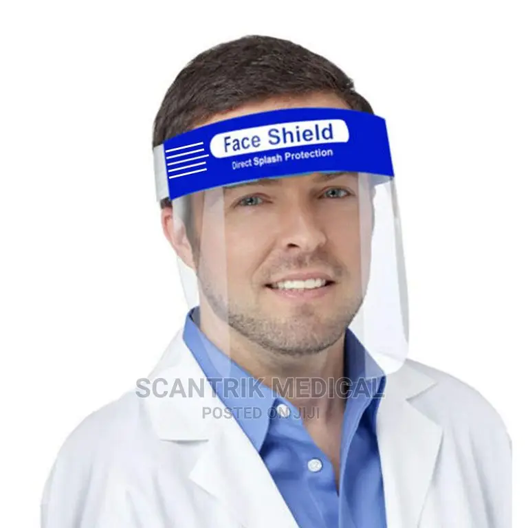 Plastic Reusable Face Shield for Protection