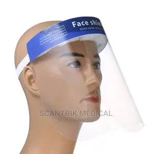Unisex Face Mask Shield Protector Adjustable Clear