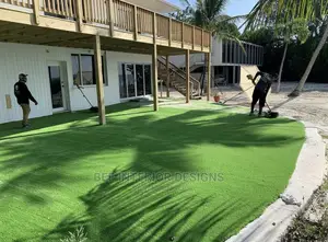 Artificial Green Grass.