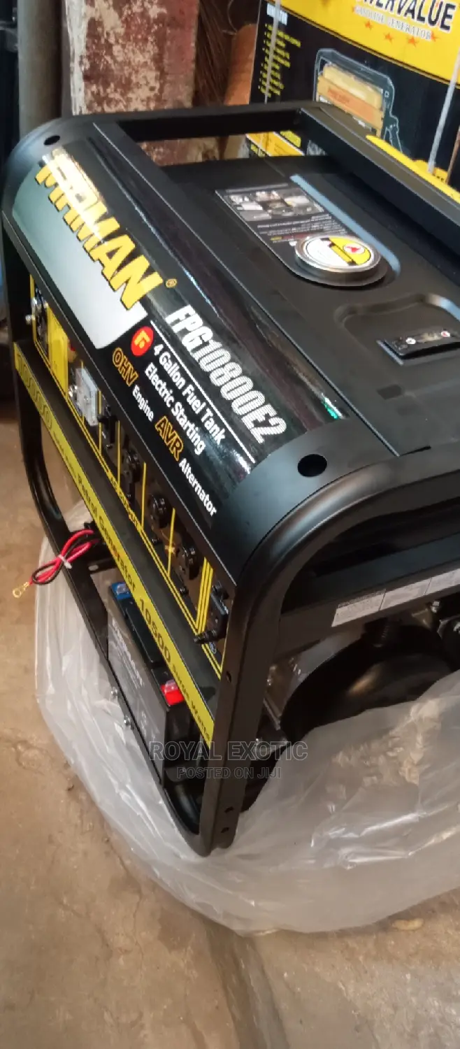 7.5kva Original Sumec Fireman Generator,Key Start 100% Copper
