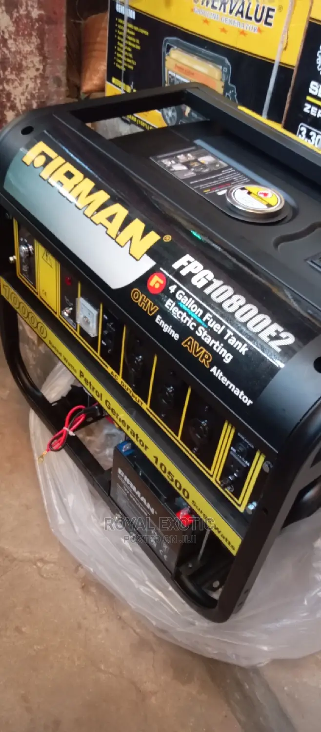 7.5kva Original Sumec Fireman Generator,Key Start 100% Copper