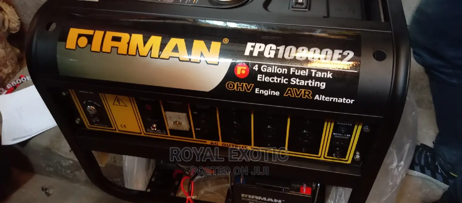 7.5kva Original Sumec Fireman Generator,Key Start 100% Copper
