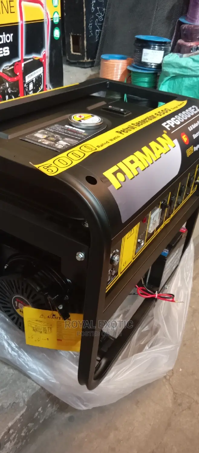 8.5kva Original Sumec Fireman, Key Starter, 100% Copper