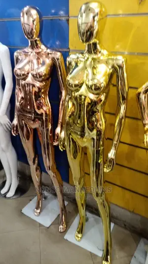 Rose Gold Gold Chrome Size 8 Female Mannequin