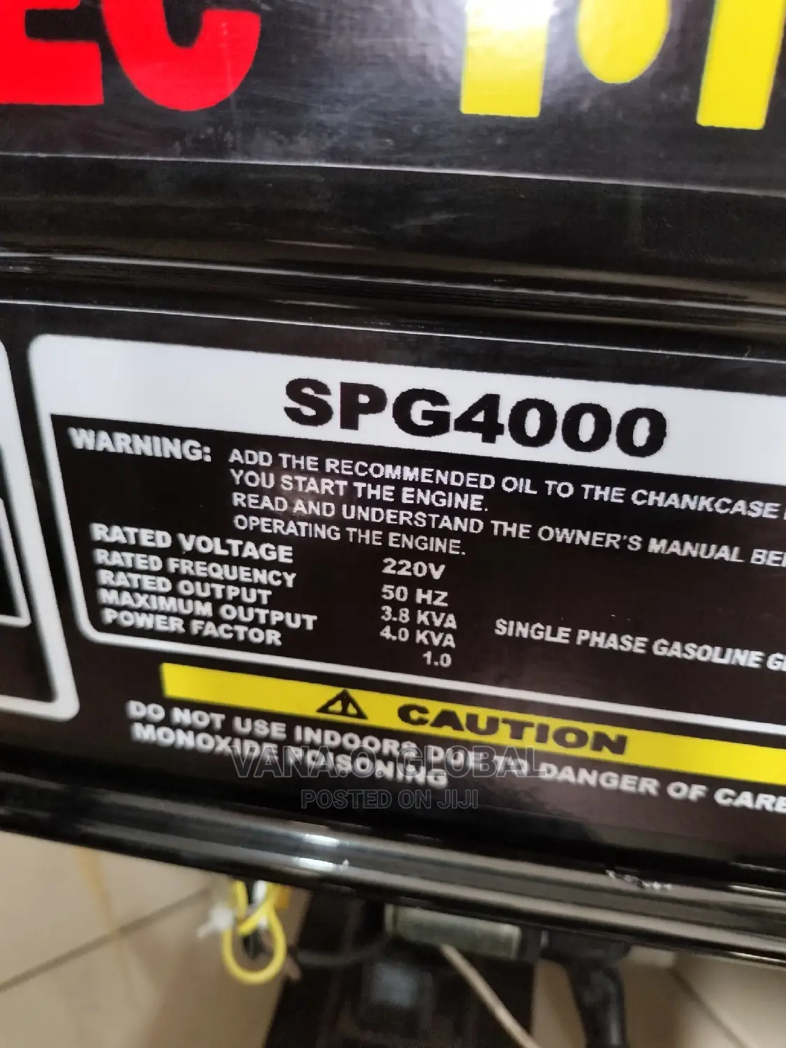 Sumec Firman Generator