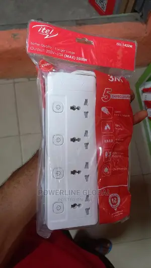 Itel Extension Socket for Homes/ Offices/ Companies