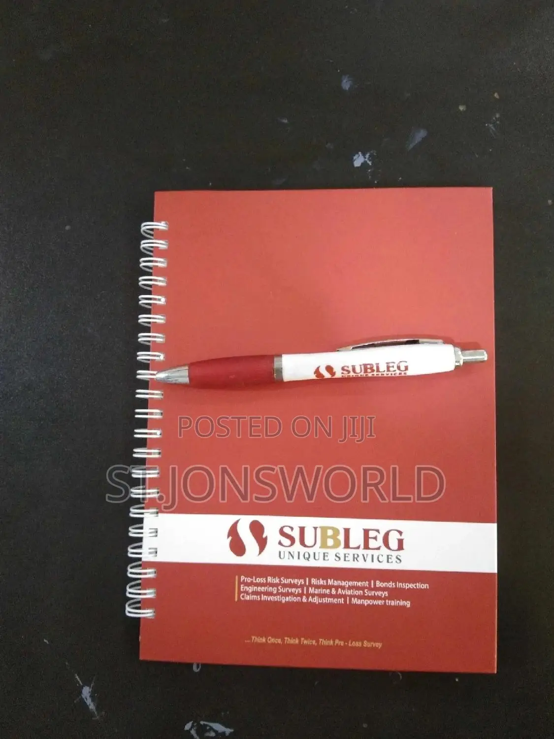 Hard Cover Jotters and Note Pads