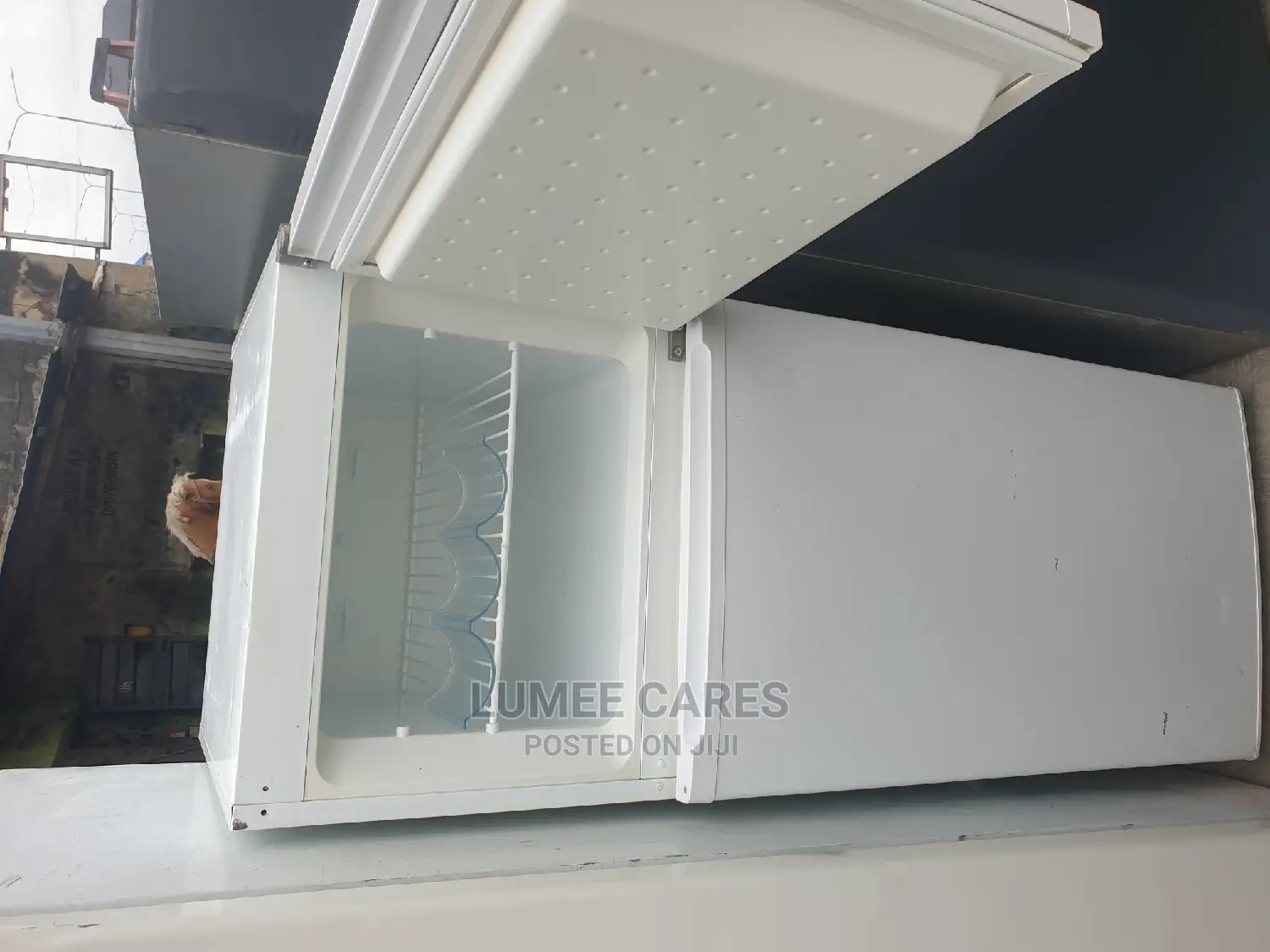 Double Door Fridge and Freezer