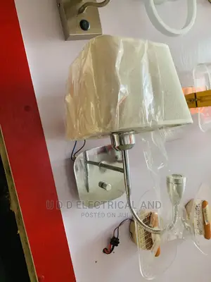 Wall Beside Lame With LED