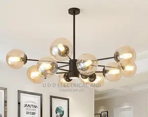 By12 Dropping Chandelier 3colors Dubai Light Very Bright
