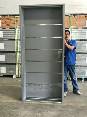 Isreali Gray Armored Door