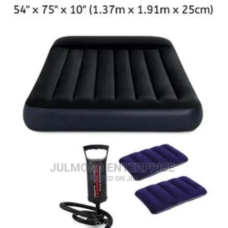 Intex Inflatable 2-3 Person Classic Downy Airbed