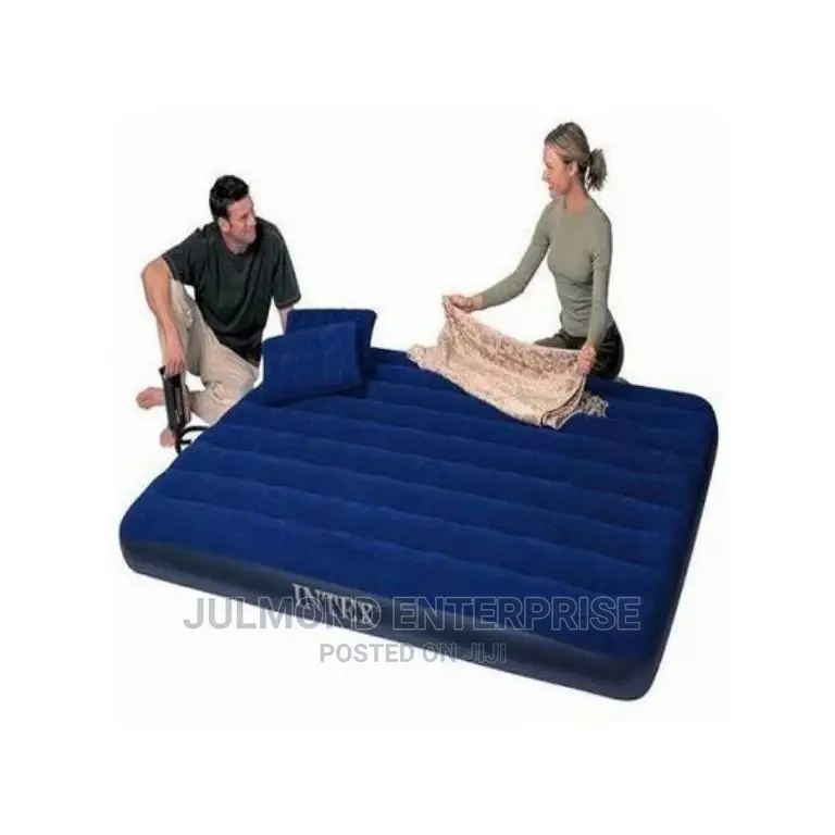 Intex Inflatable 2-3 Person Classic Downy Airbed