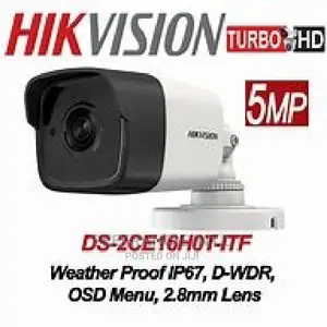 Hikvision 5mp Outdoor Bullet Camera. 3.6mm