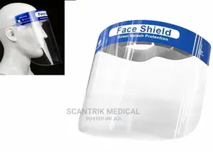 Re-Useable Face Shield With Frame