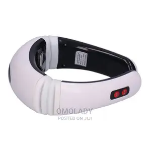 Electric Pulse Neck Massager-White