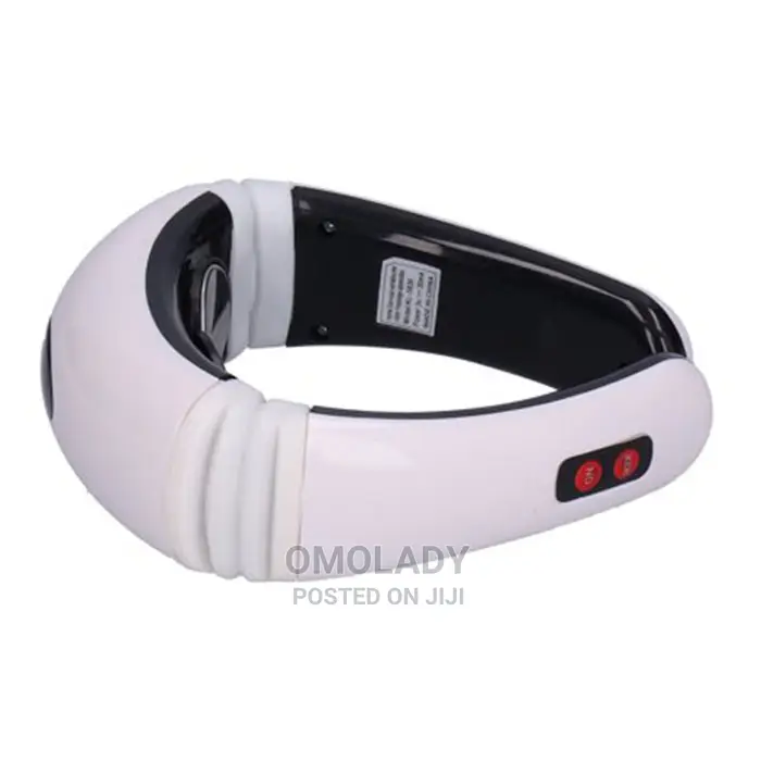Electric Pulse Neck Massager-White