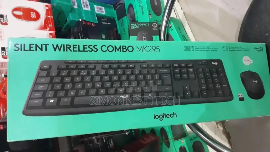 Mk295 Logitech Keyboard and Mouse.