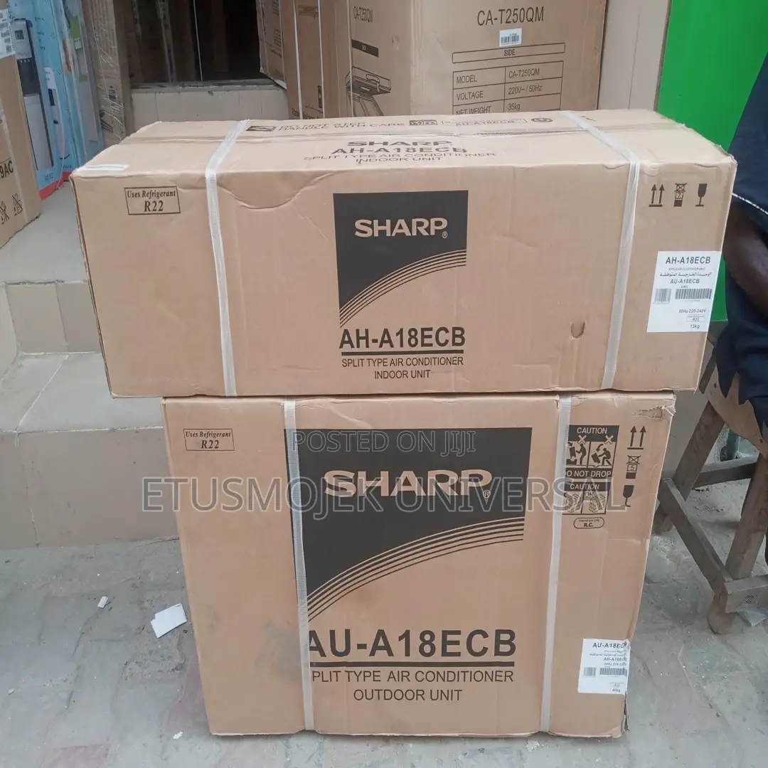 Sharp Split Unit Air Conditioner Au-A18ecb/2hp/