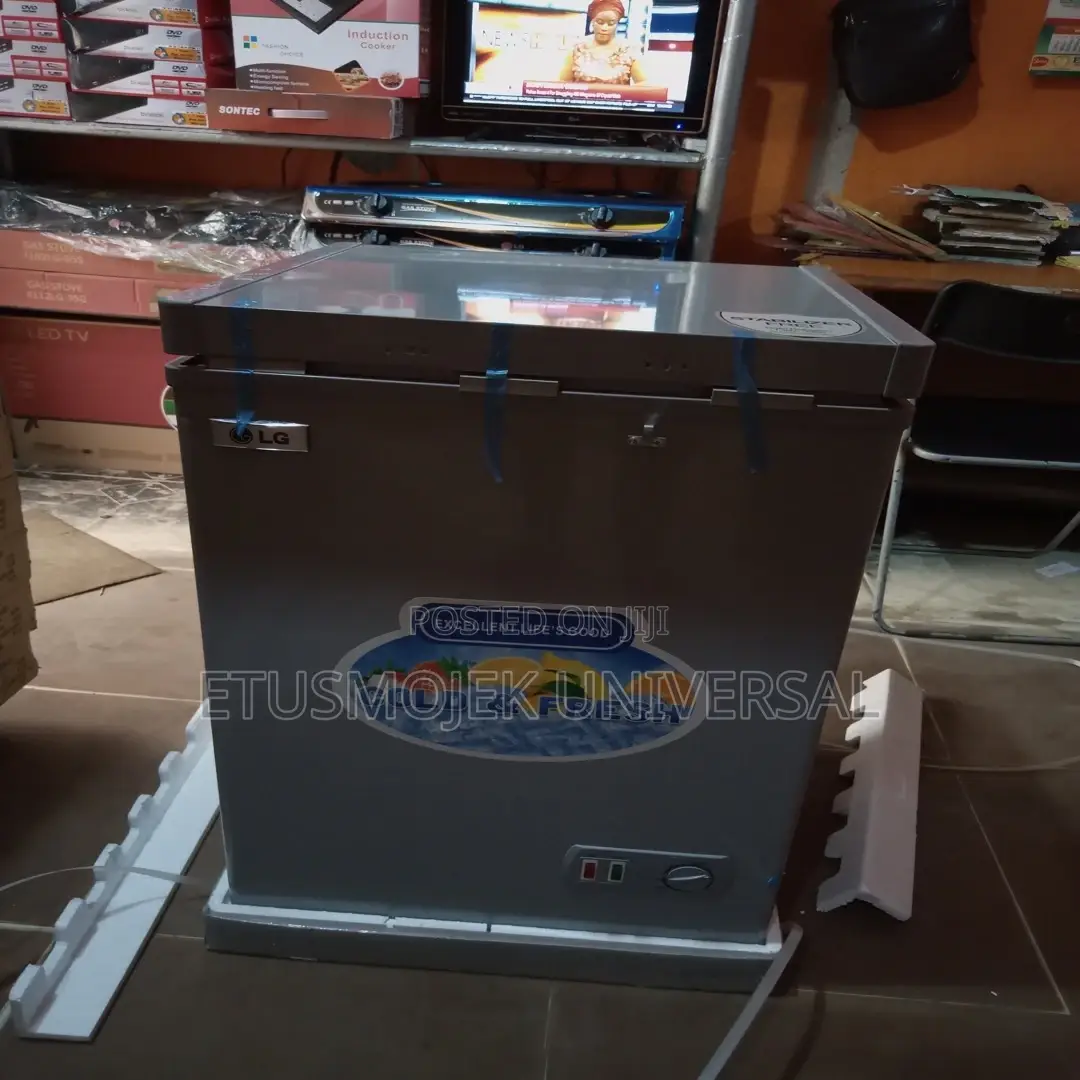 LG Mini Chest Freezer/Model:200/Color:Silver. 100litres