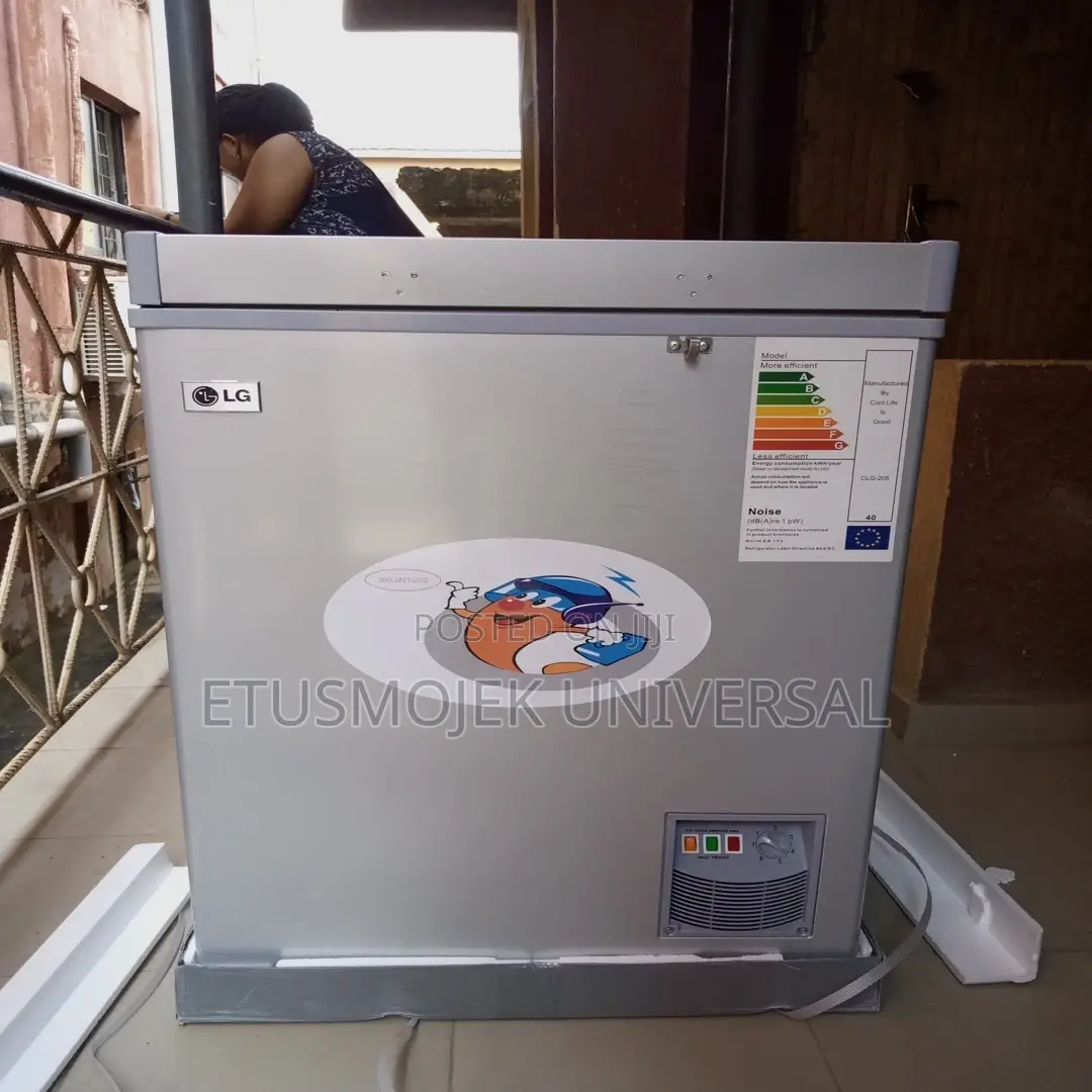 Mini LG Chest Freezer/Model:288/Silver Color