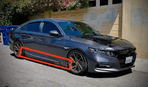 Side Skirt 2018- 2020 Model Honda Accord