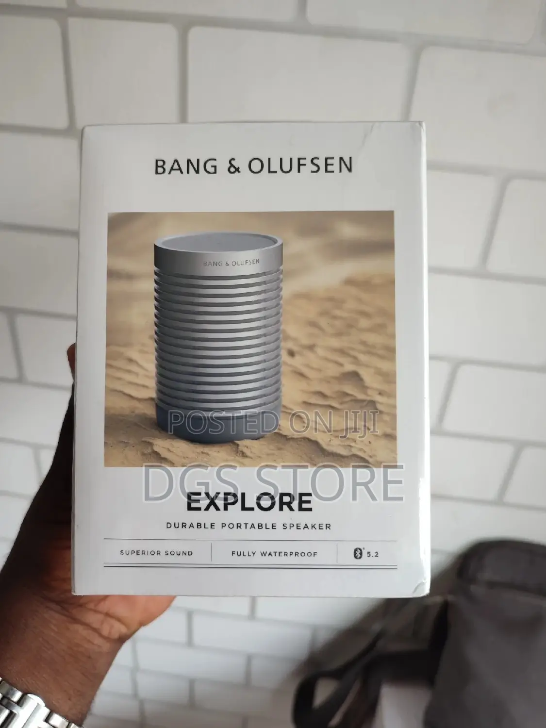 Bang Olufsen Explore Durable Portable Bluetooth Speaker