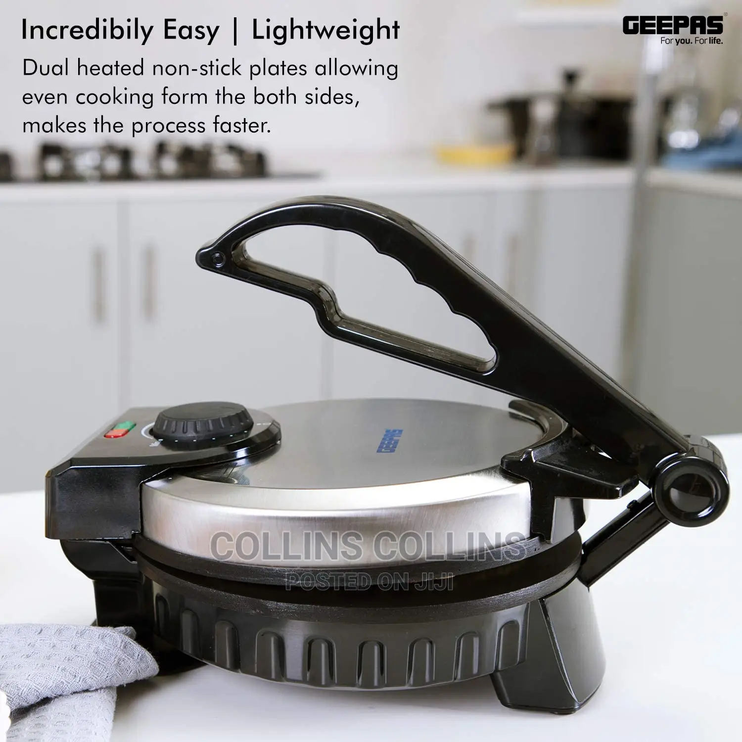 Geepas Tacos Chapati Maker