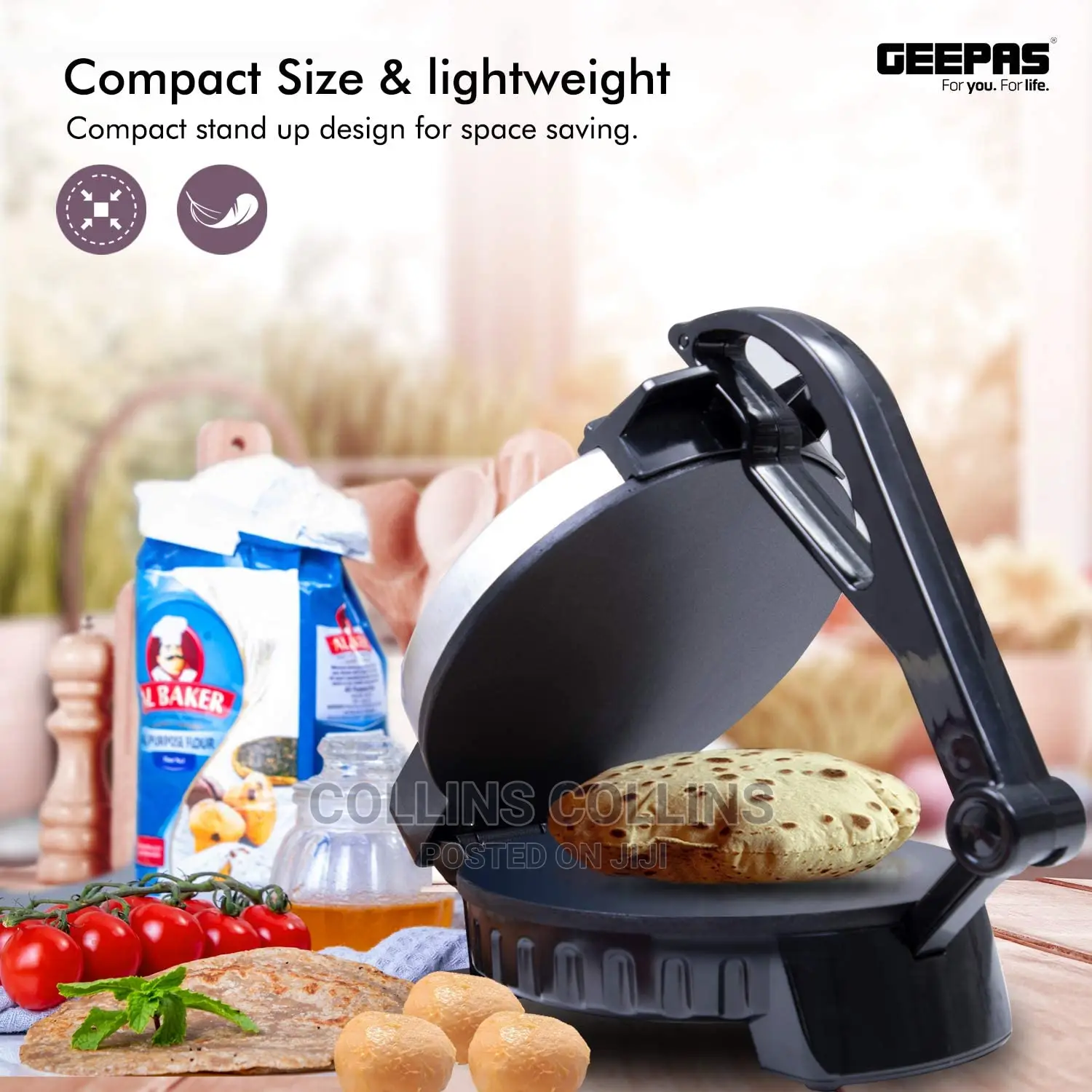 Geepas Tacos Chapati Maker