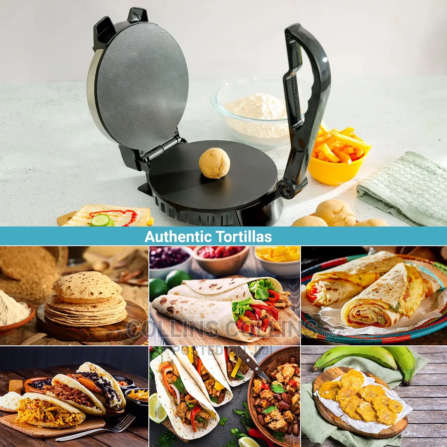 Geepas Tacos Chapati Maker