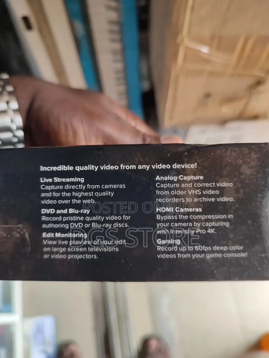 Blackmagic Ultra HD Intensity Pro 4k