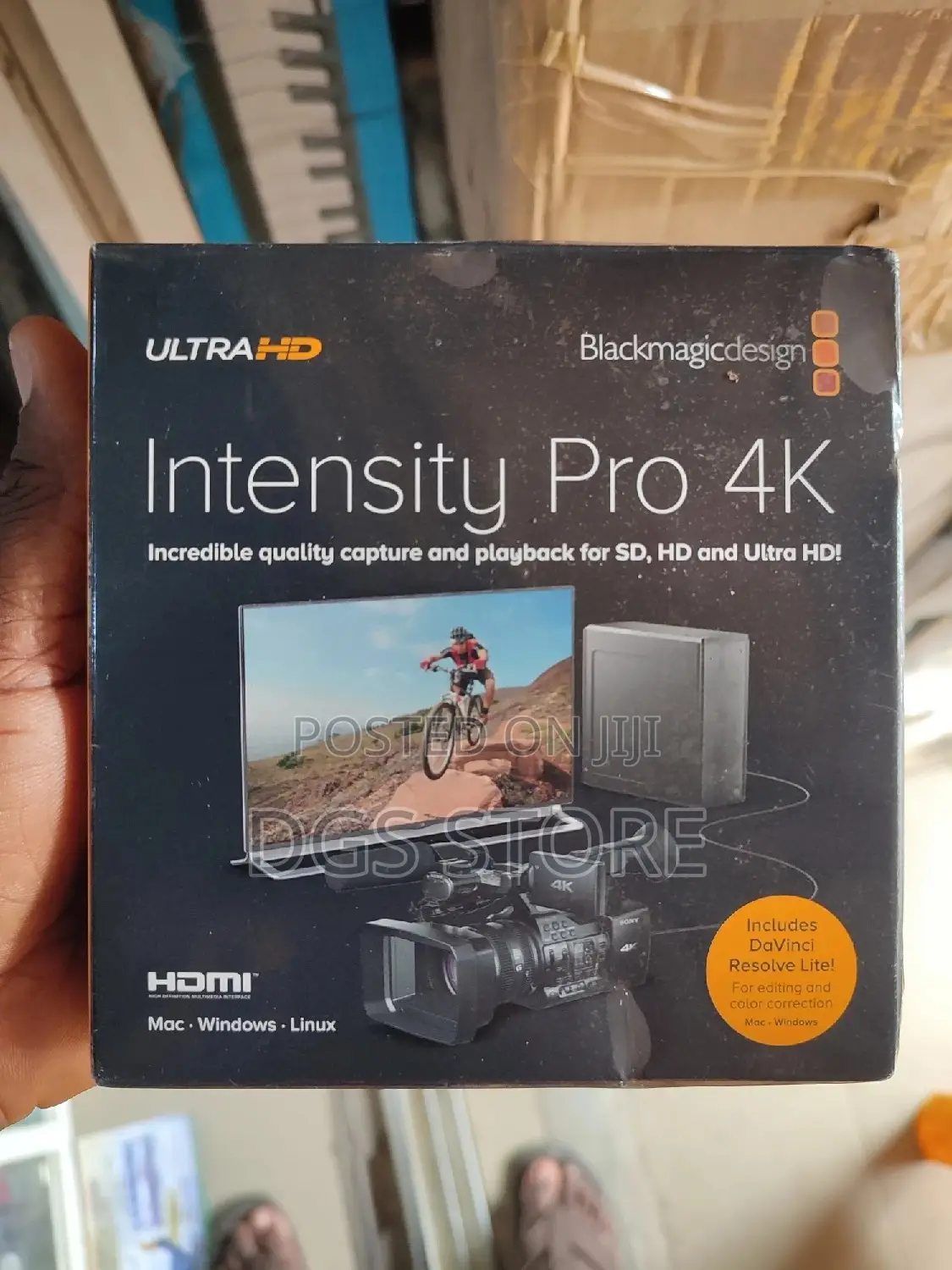 Blackmagic Ultra HD Intensity Pro 4k