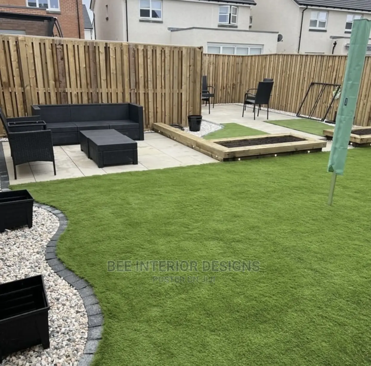 Artificial Green Grass.