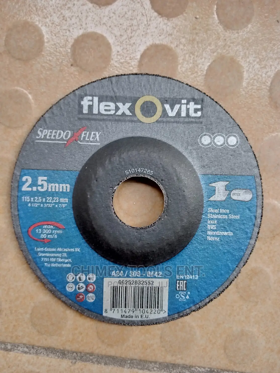 Cutting Disco 4/5 Inches Flex Ovit Cutting Disco