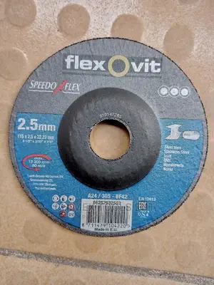 Cutting Disco 4/5 Inches Flex Ovit Cutting Disco