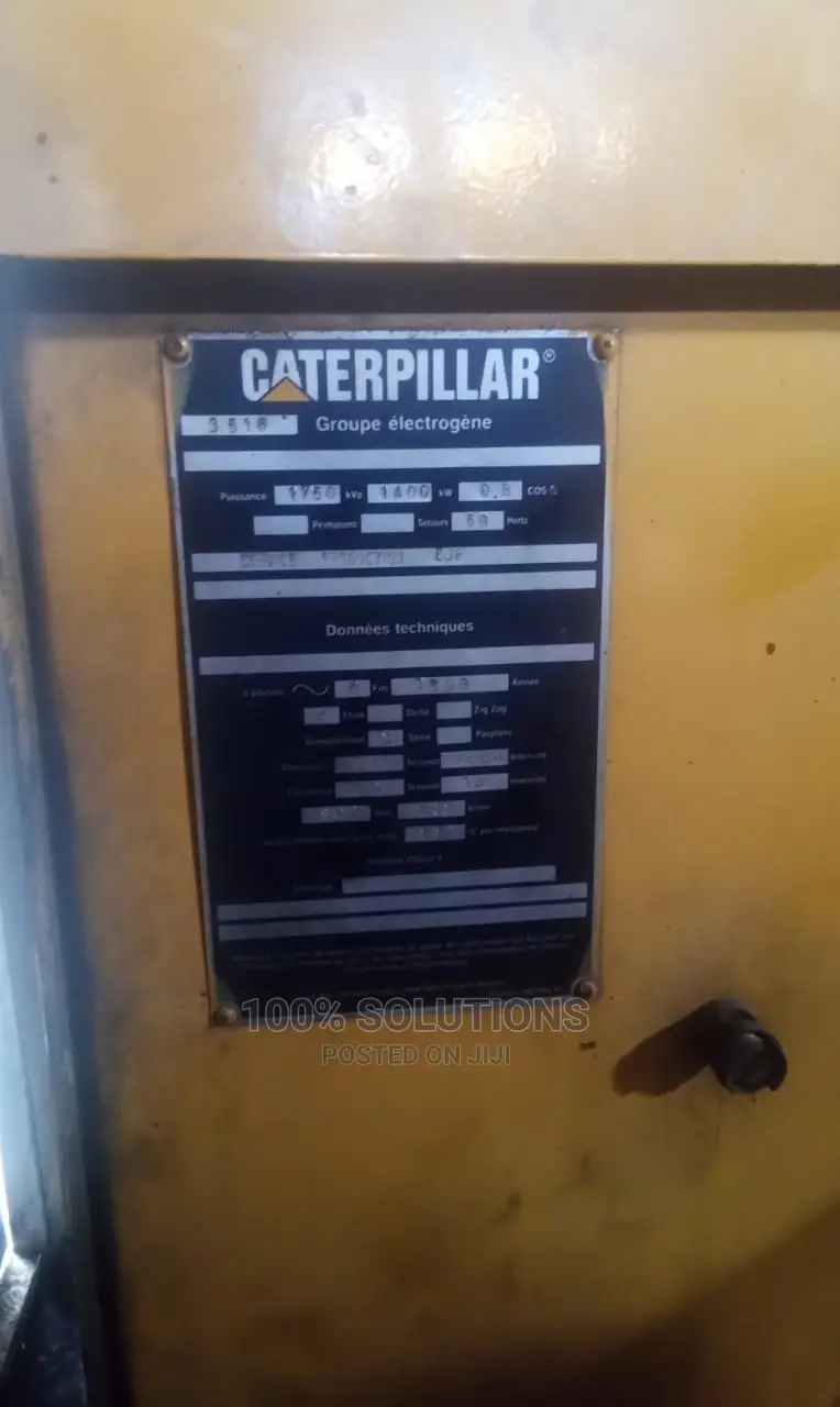 1750kva CAT Engine Container Sound Proof Generator for Sale