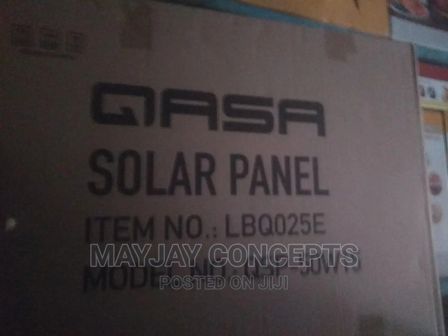 QASA Solar Panel 50 Watts