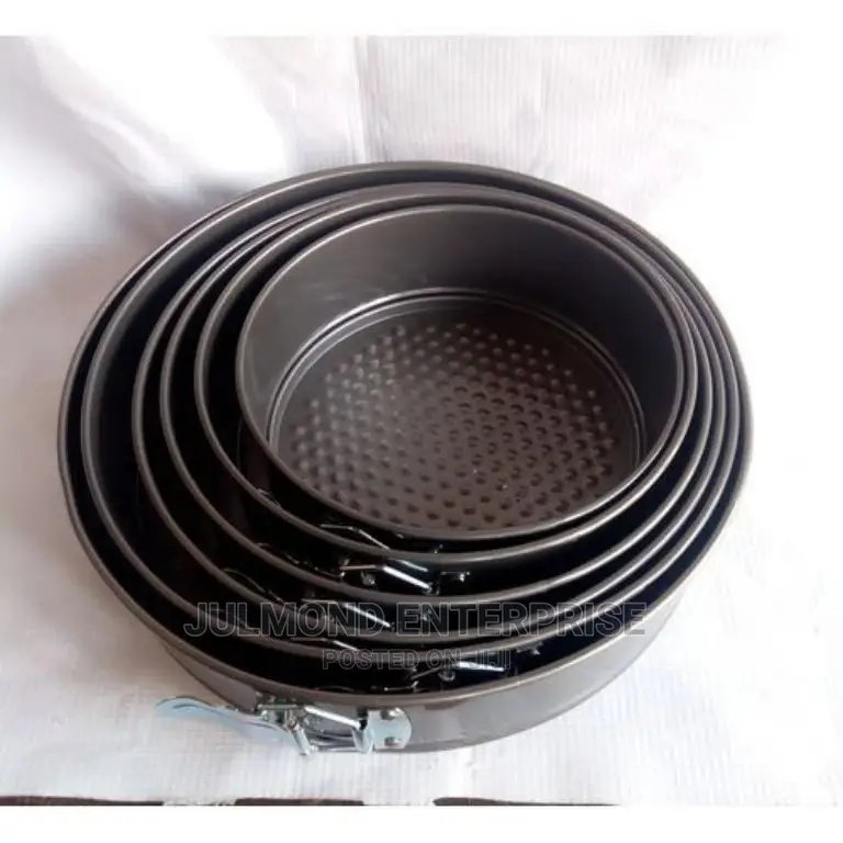Non Stick Round Baking Pan- 5pcs